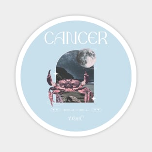 I feel Cancer Zodiac Sign Magnet